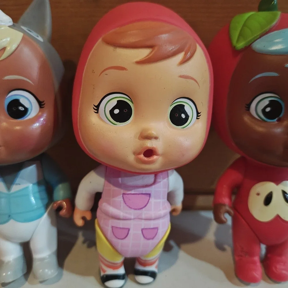 Cry Babies Magic Tears Storyland Scarlet Suri‎ and Pim the Apple 3 Pieces ZB3